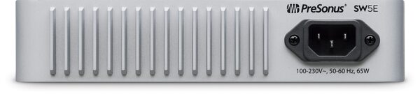 5-PORT AVB SWITCH WITH POE (5 AVB ETHERCON JACKS / 4 PORTS WITH POE)